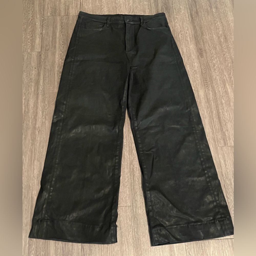 Joe’s Stylish Black Wide-Leg Pants